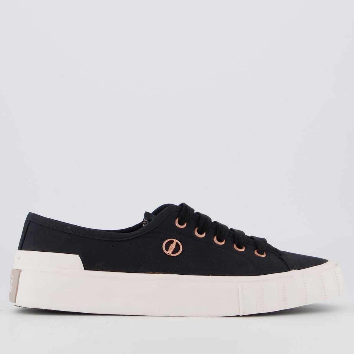 Tênis Coca Cola Pant Twill Feminino Preto