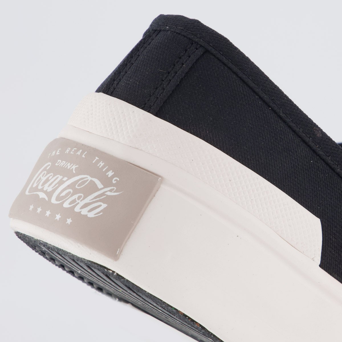 Tênis Coca Cola Pant Twill Feminino Preto Preto 6