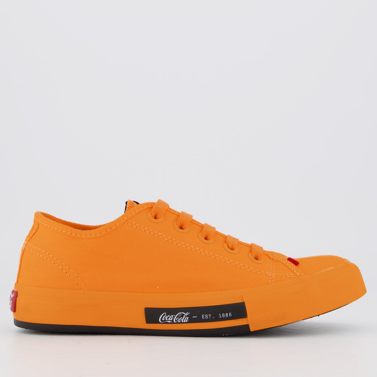 Tênis Coca Cola Daytona Colors Feminino Laranja