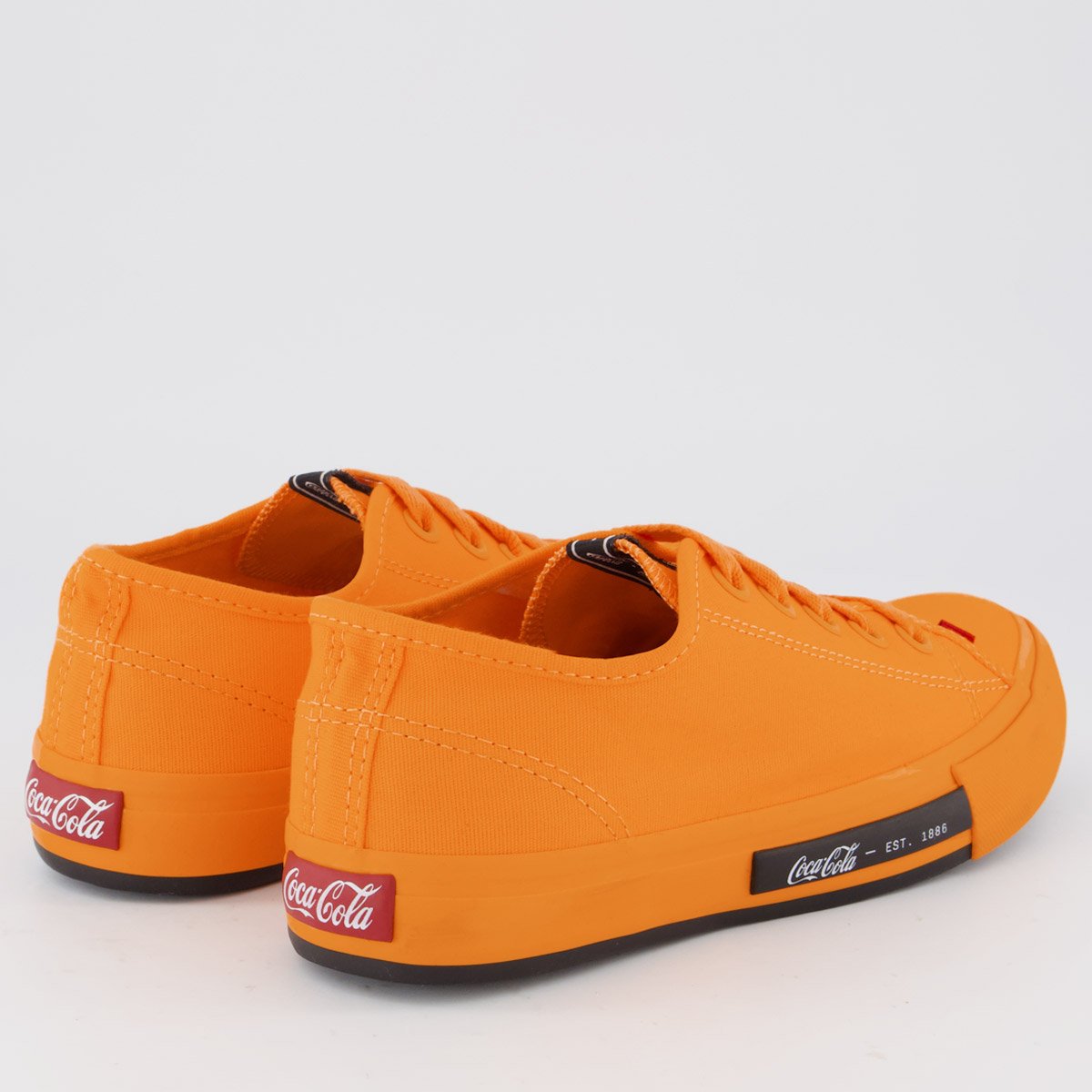 Tênis Coca Cola Daytona Colors Feminino Laranja Laranja 3