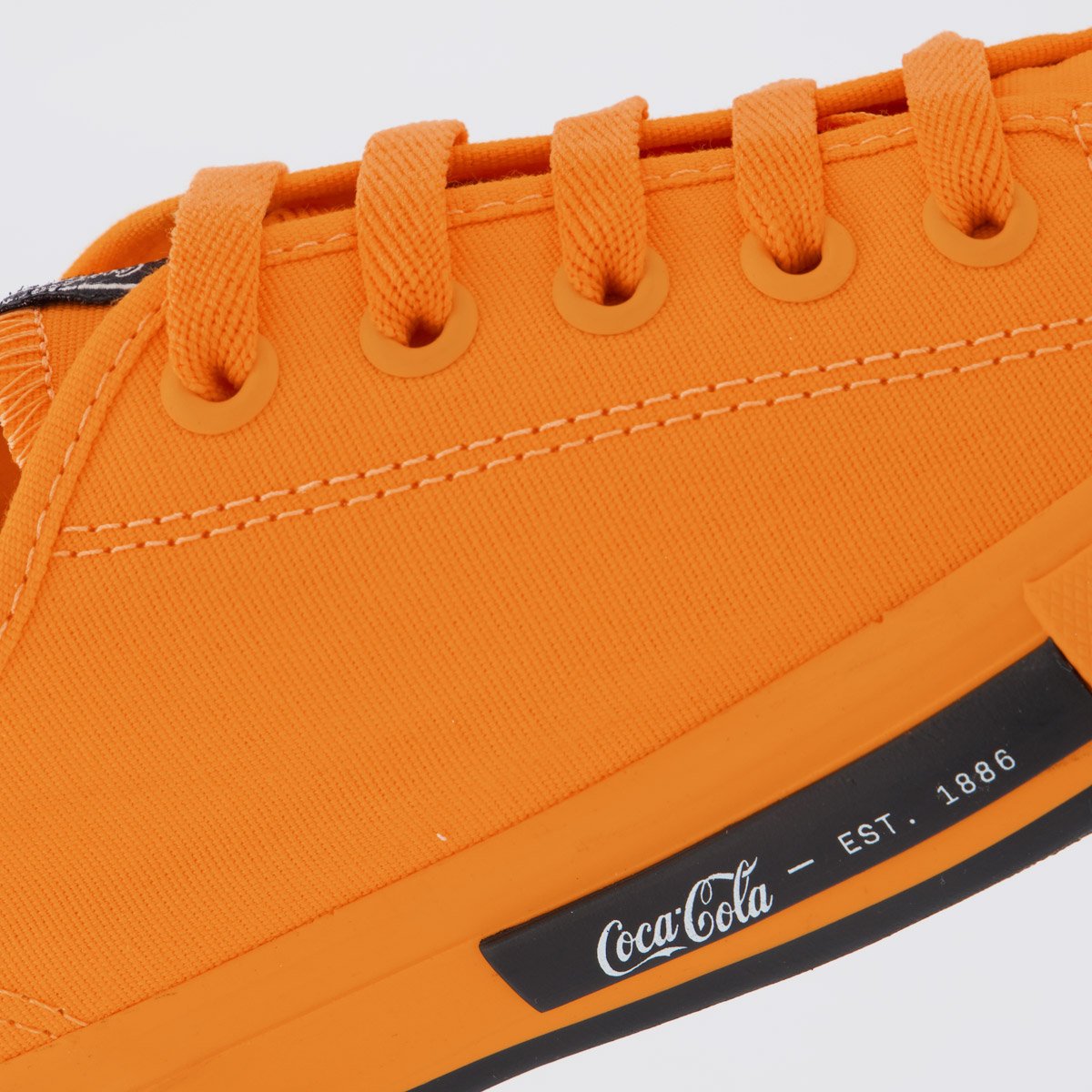 Tênis Coca Cola Daytona Colors Feminino Laranja Laranja 7