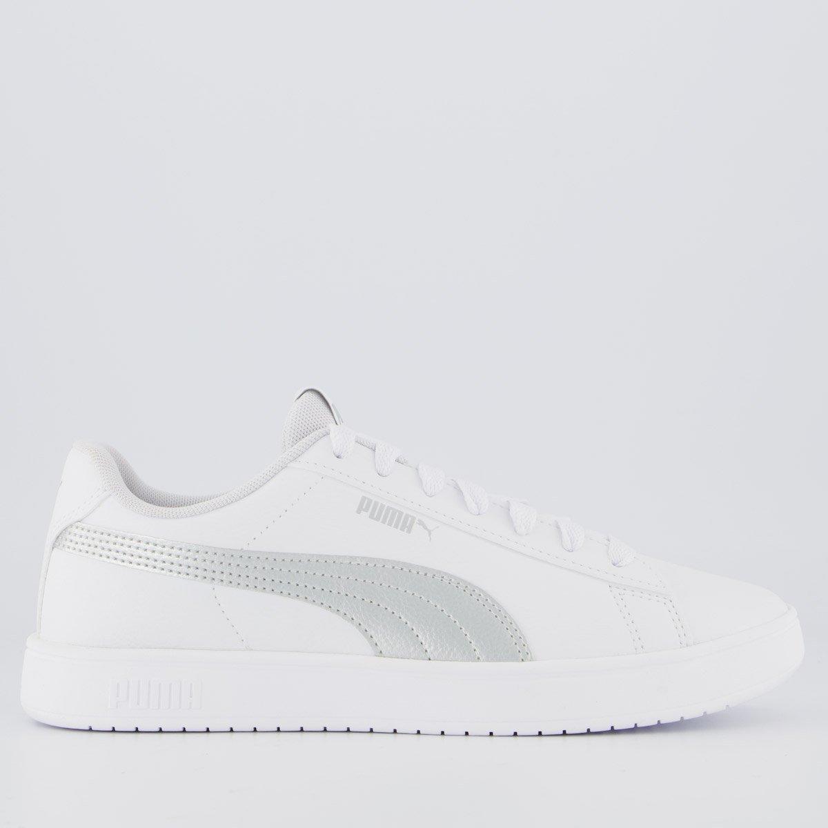 Tênis Puma Rickie Classic Feminino Branco e Cinza