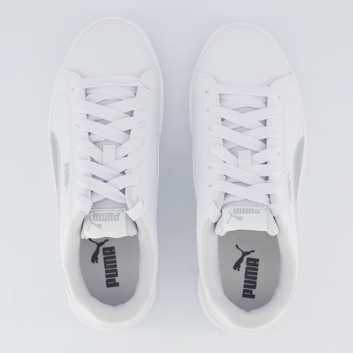 Tênis Puma Rickie Classic Feminino Branco e Cinza Branco 4