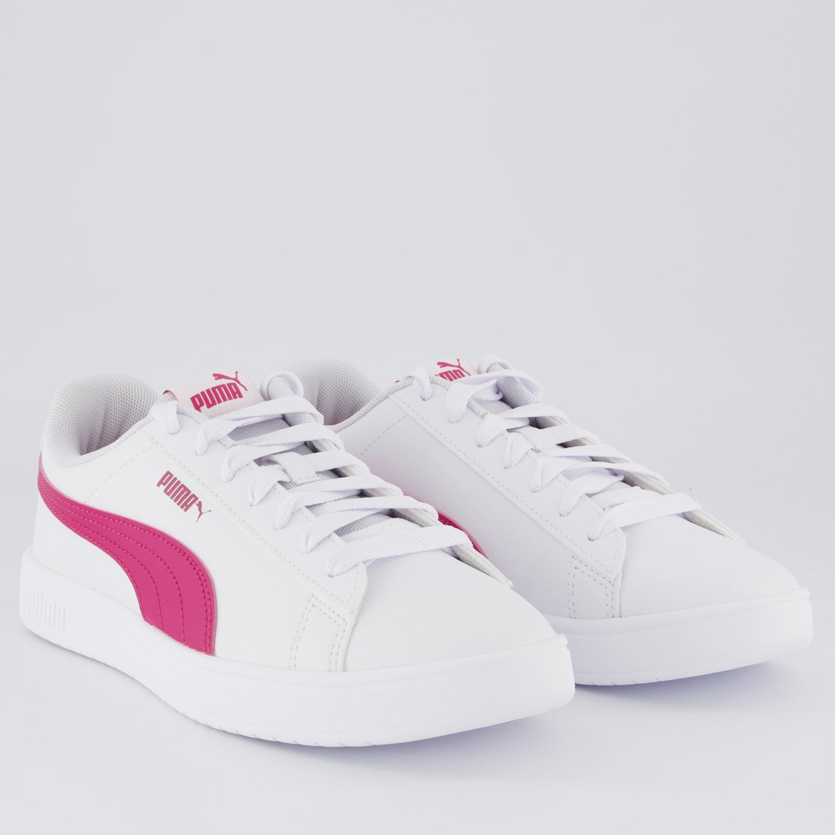Tênis Puma Rickie Classic Feminino Branco e Pink Branco/Pink 2