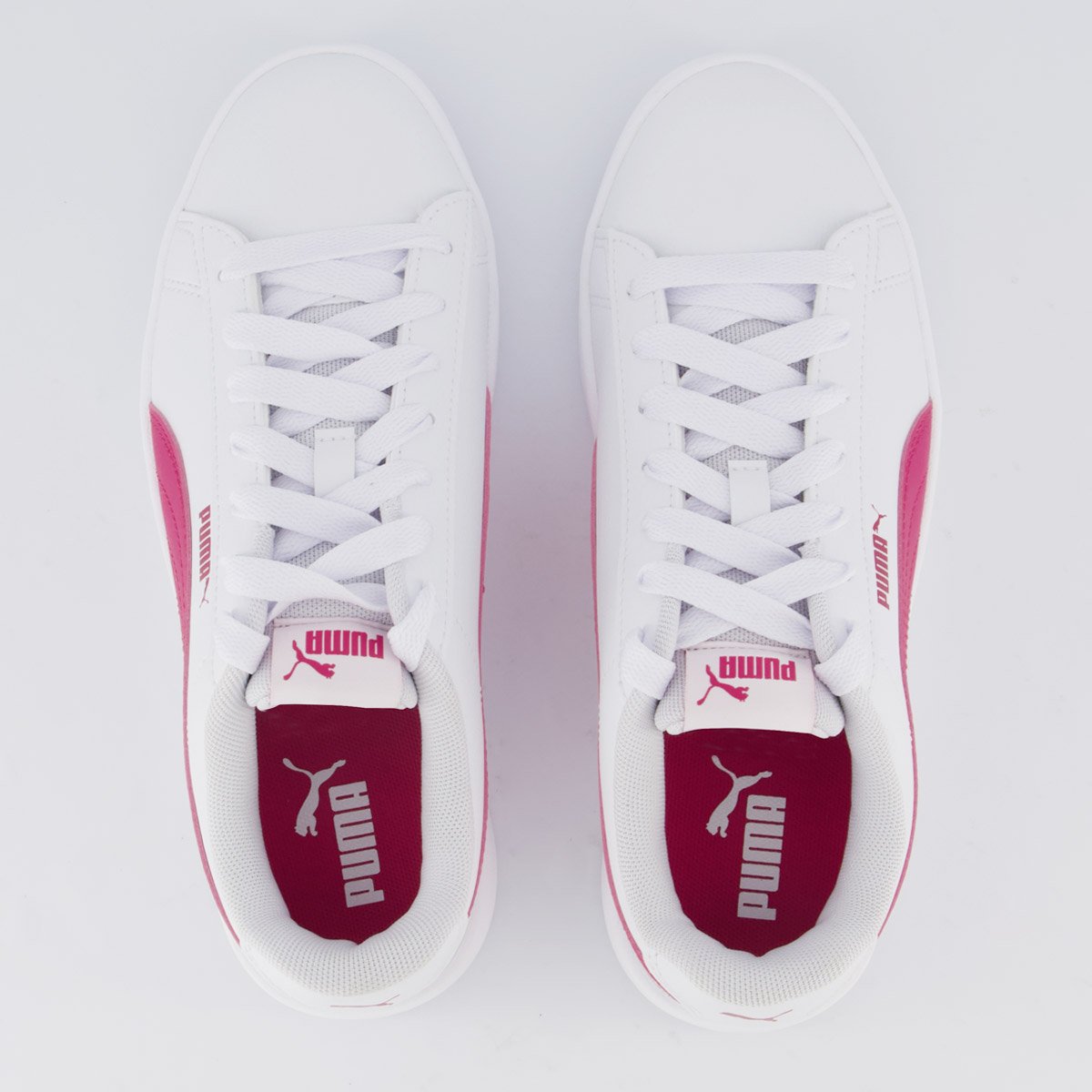 Tênis Puma Rickie Classic Feminino Branco e Pink Branco/Pink 4