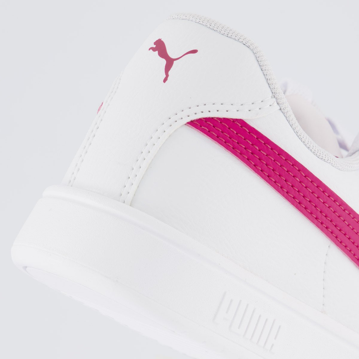 Tênis Puma Rickie Classic Feminino Branco e Pink Branco/Pink 6