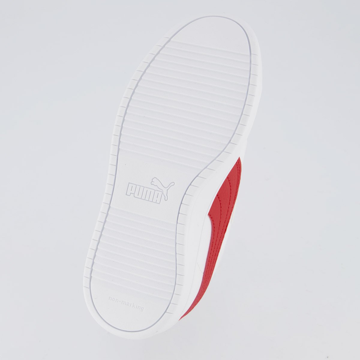 Tênis Puma Rickie Classic V PS Infantil Branco e Vermelho Branco/Vermelho 5