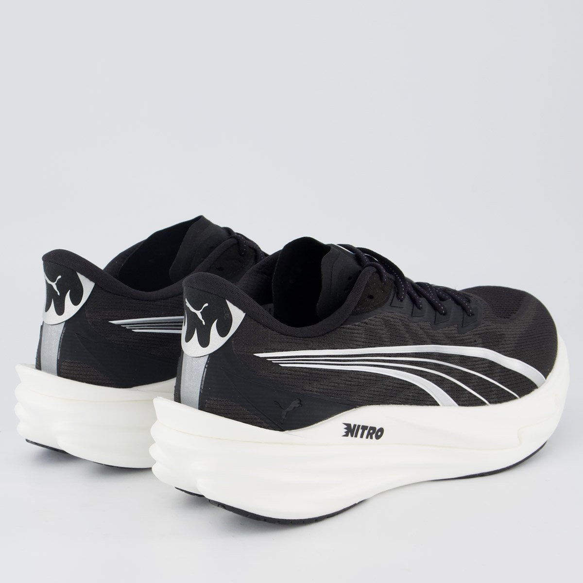 Tênis Puma Deviate Nitro 4 Preto Preto 3