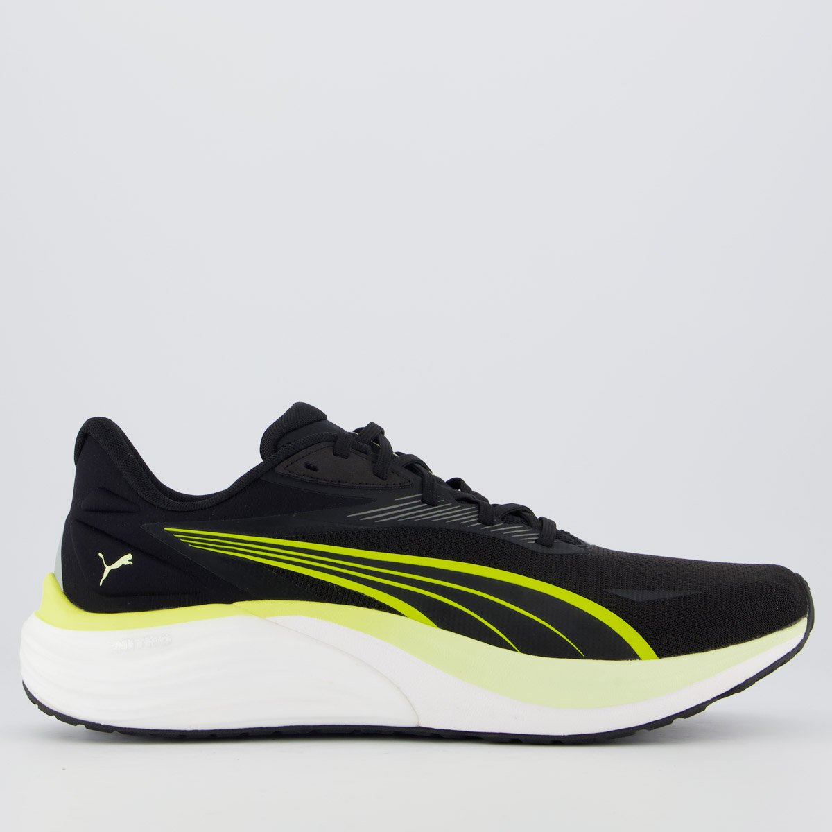 Tênis Puma Electrify Nitro 4 Preto e Verde