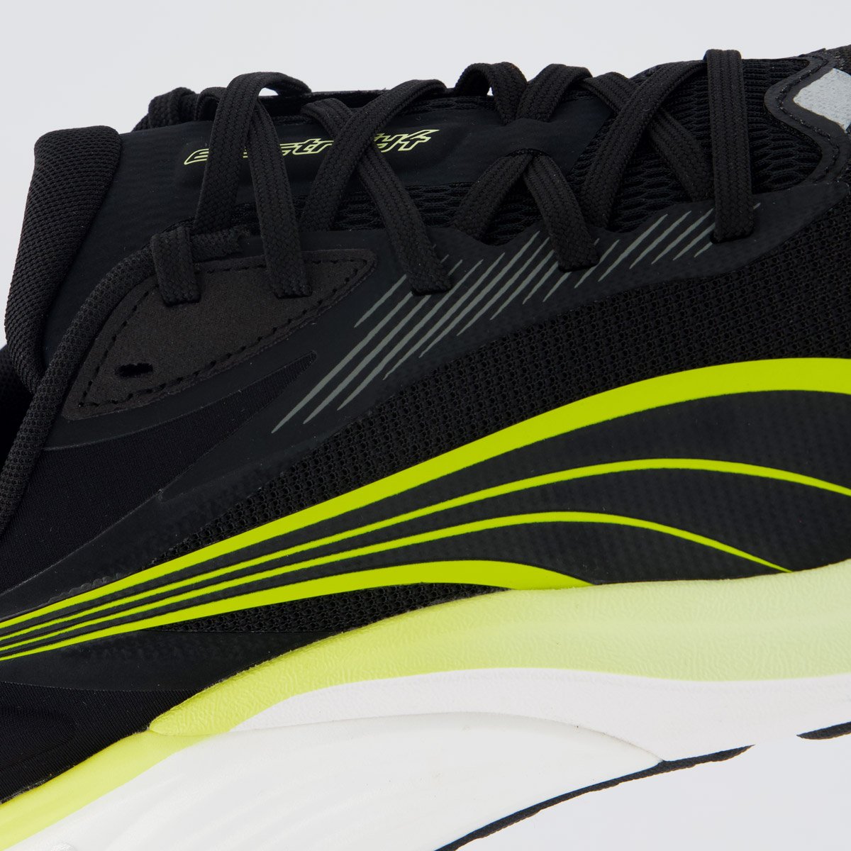 Tênis Puma Electrify Nitro 4 Preto e Verde Preto/Verde 7