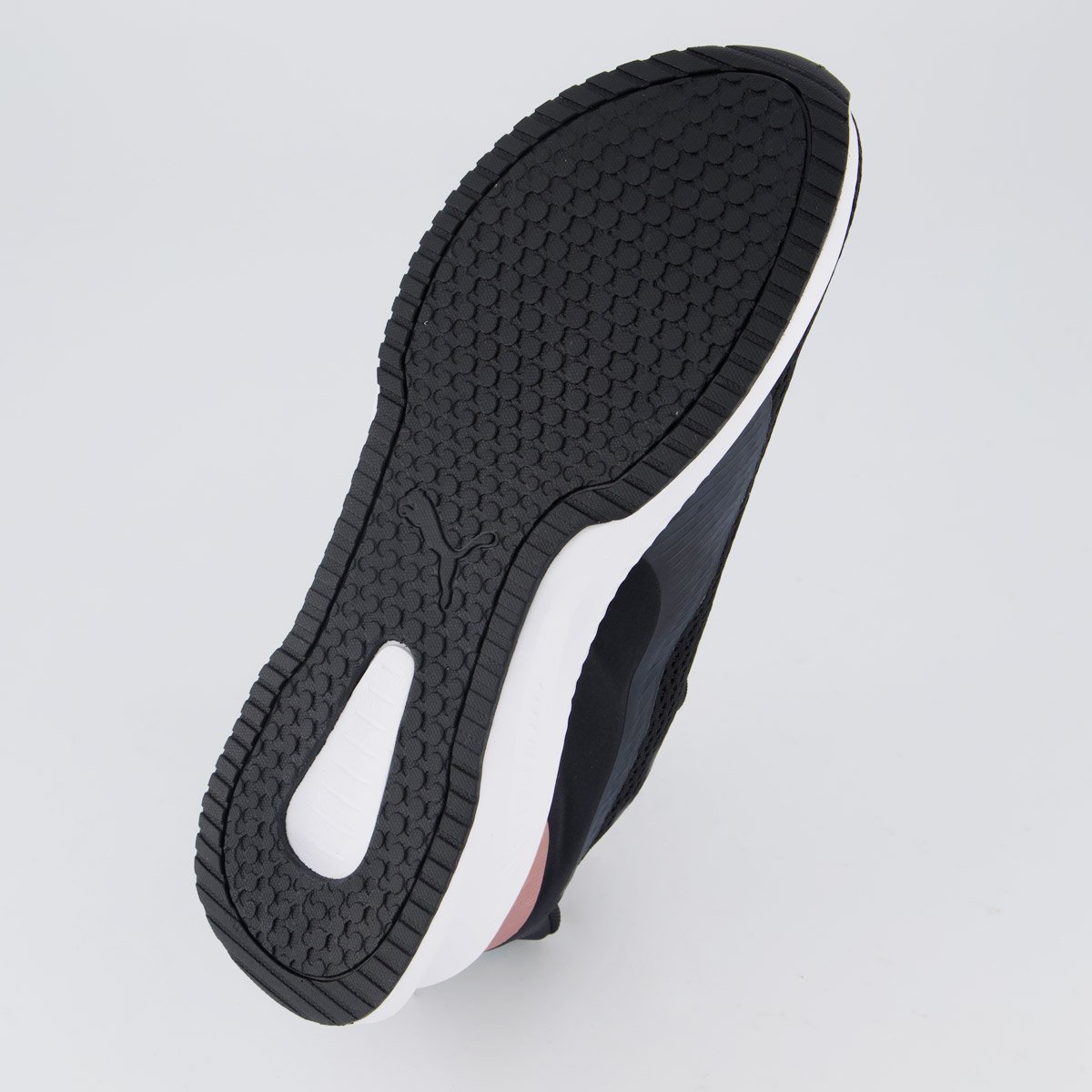 Tenis Puma Flyer Lite 3 Wns Bdp Feminino Preto e Rose Preto 5