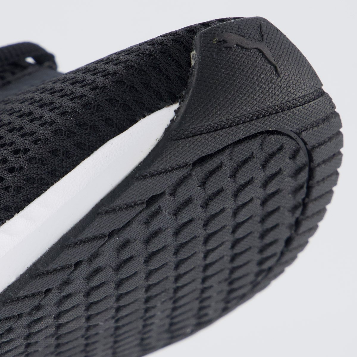 Tenis Puma Flyer Lite 3 Wns Bdp Feminino Preto e Rose Preto 8