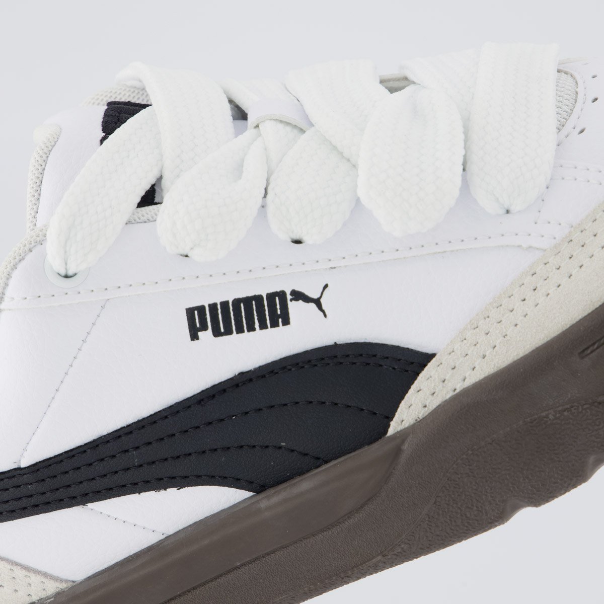 Tênis Puma Park Lifestyle Og Bdp Feminino Branco e Preto Branco 7