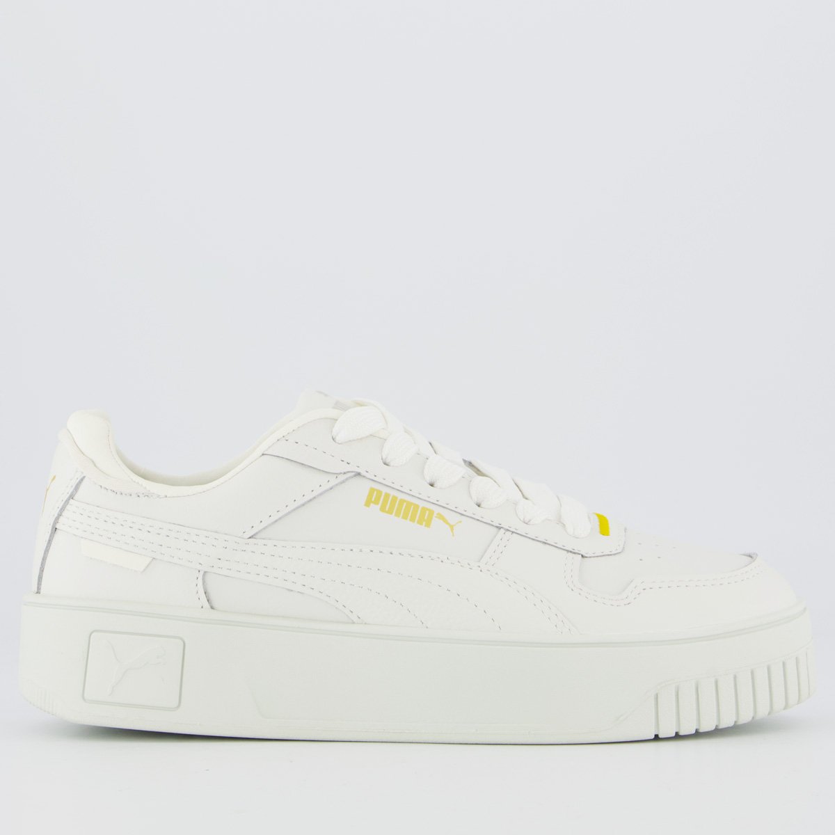 Tênis Puma Carina Street Bdp Feminino Off-White