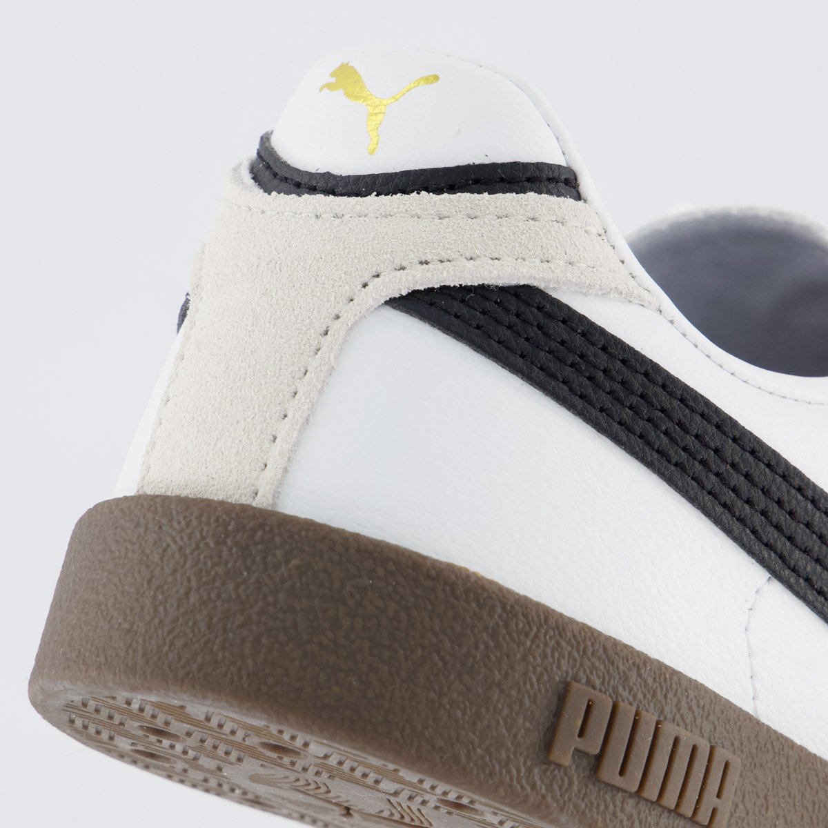 Tênis Puma Club II Era Wns Feminino Branco e Preto Branco 6