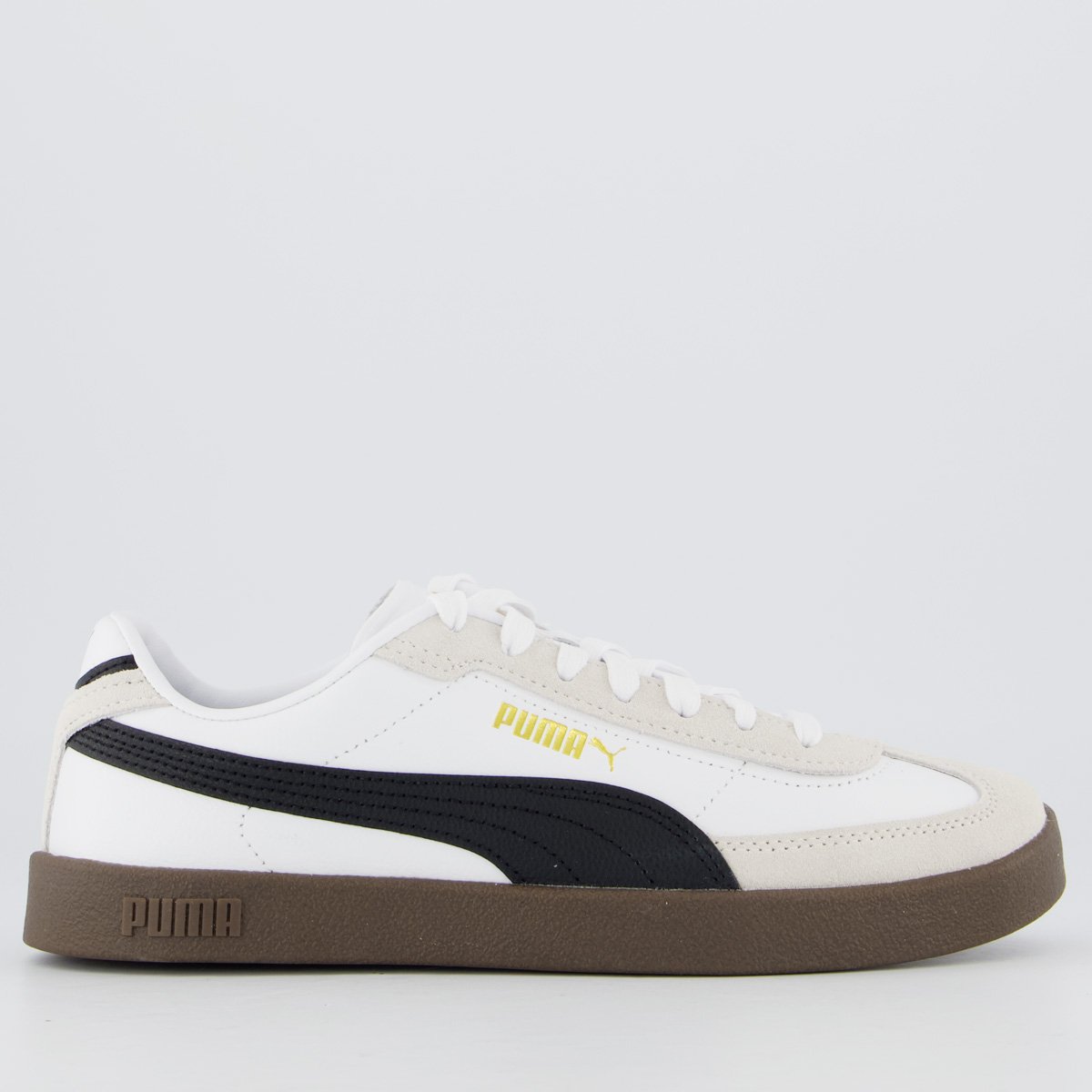 Tênis Puma Club II Era Wns Feminino Branco e Preto