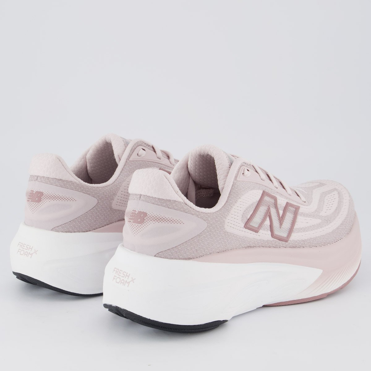 Tênis New Balance Fresh Foam X More V6 Feminino Rosa Rosa 3
