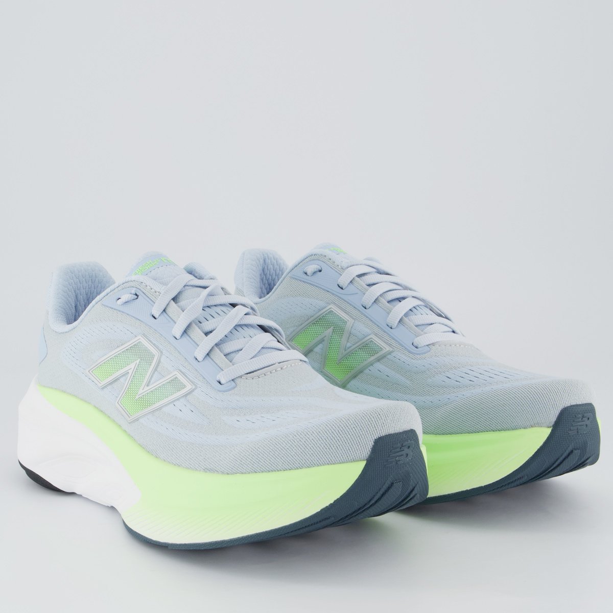 Tênis New Balance Fresh Foam More V6 Feminino Azul Azul 2