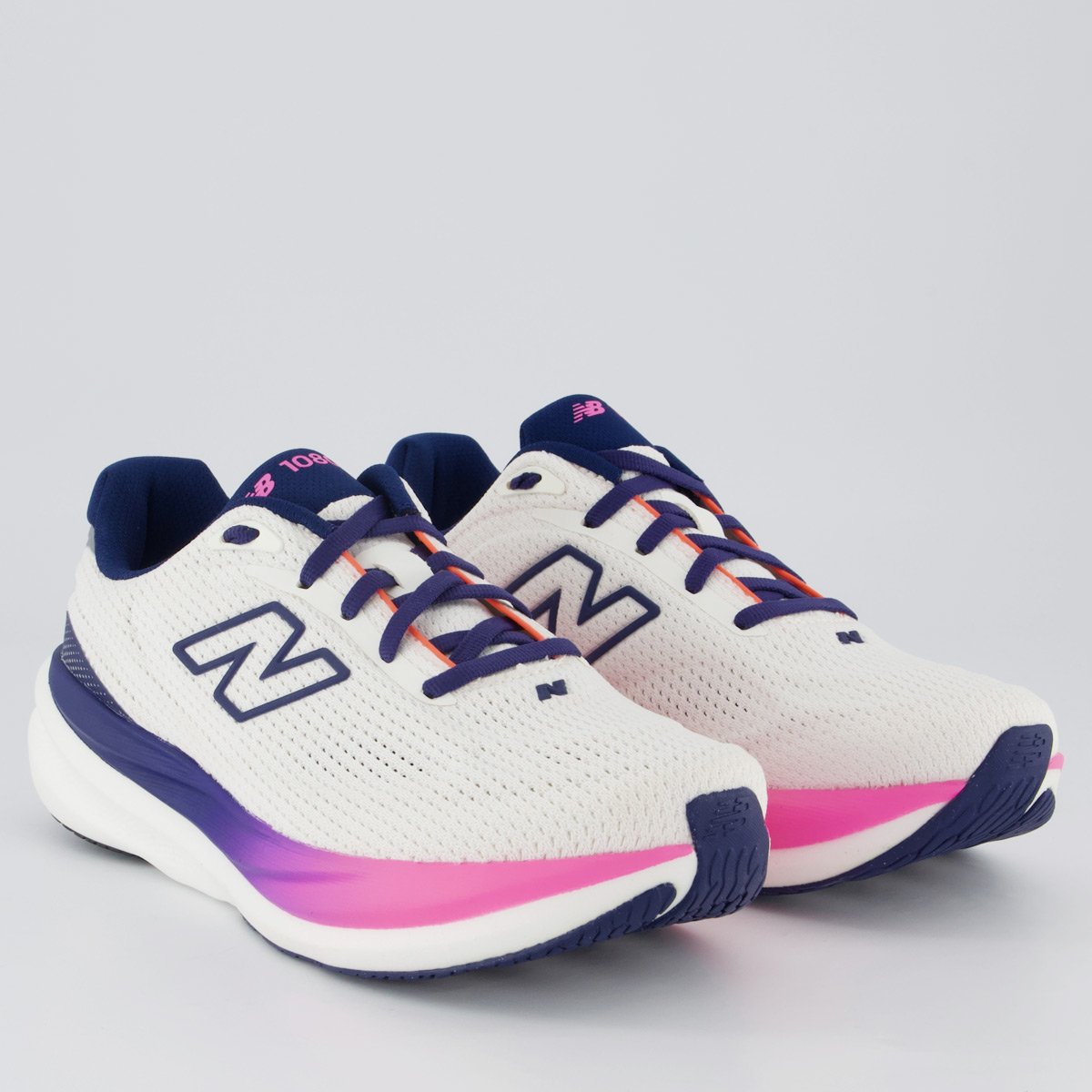 Tênis New Balance Infinion X 1080 V15 Feminino Off-White Branco 2