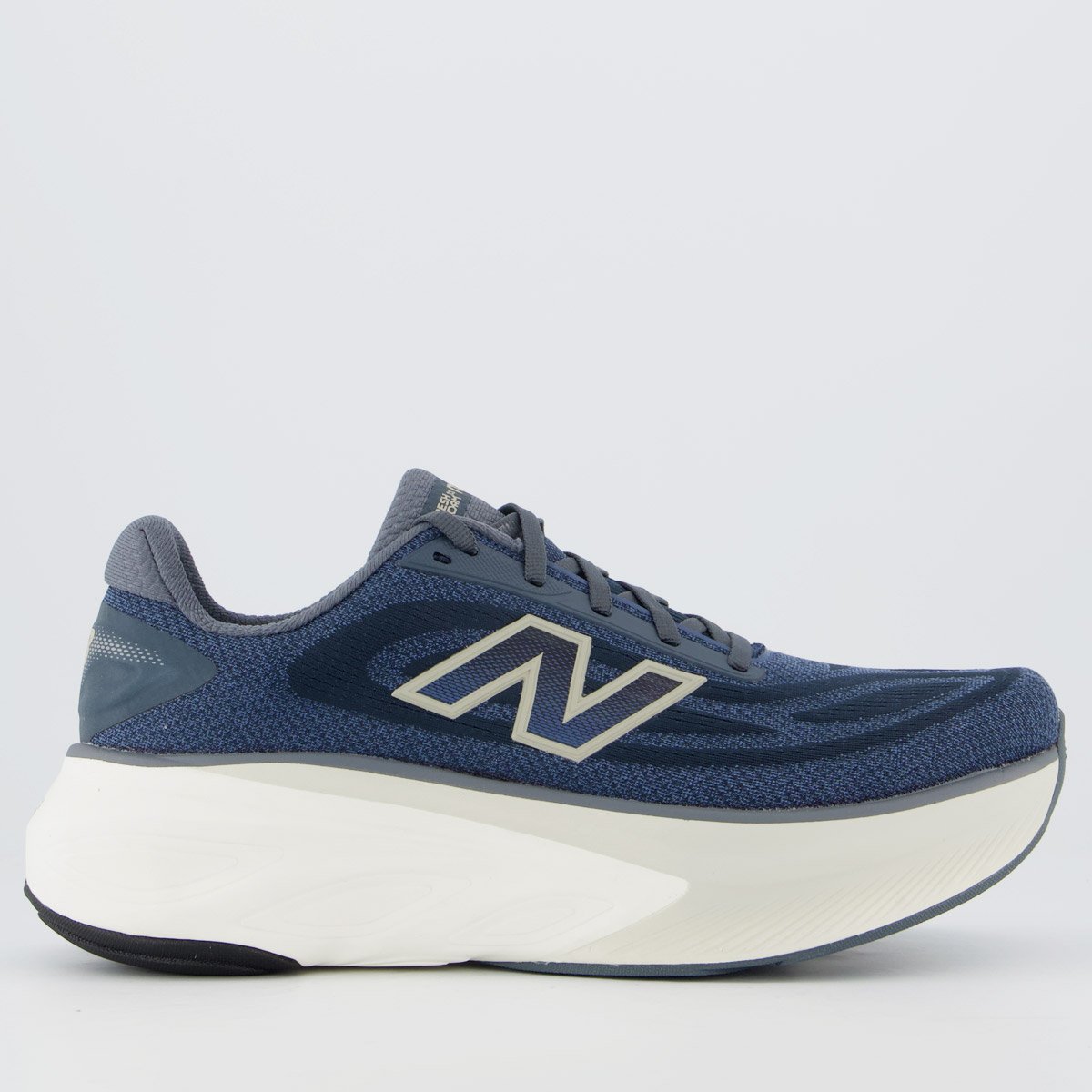Tênis New Balance Fresh Foam X More V6 Grafite e Marinho