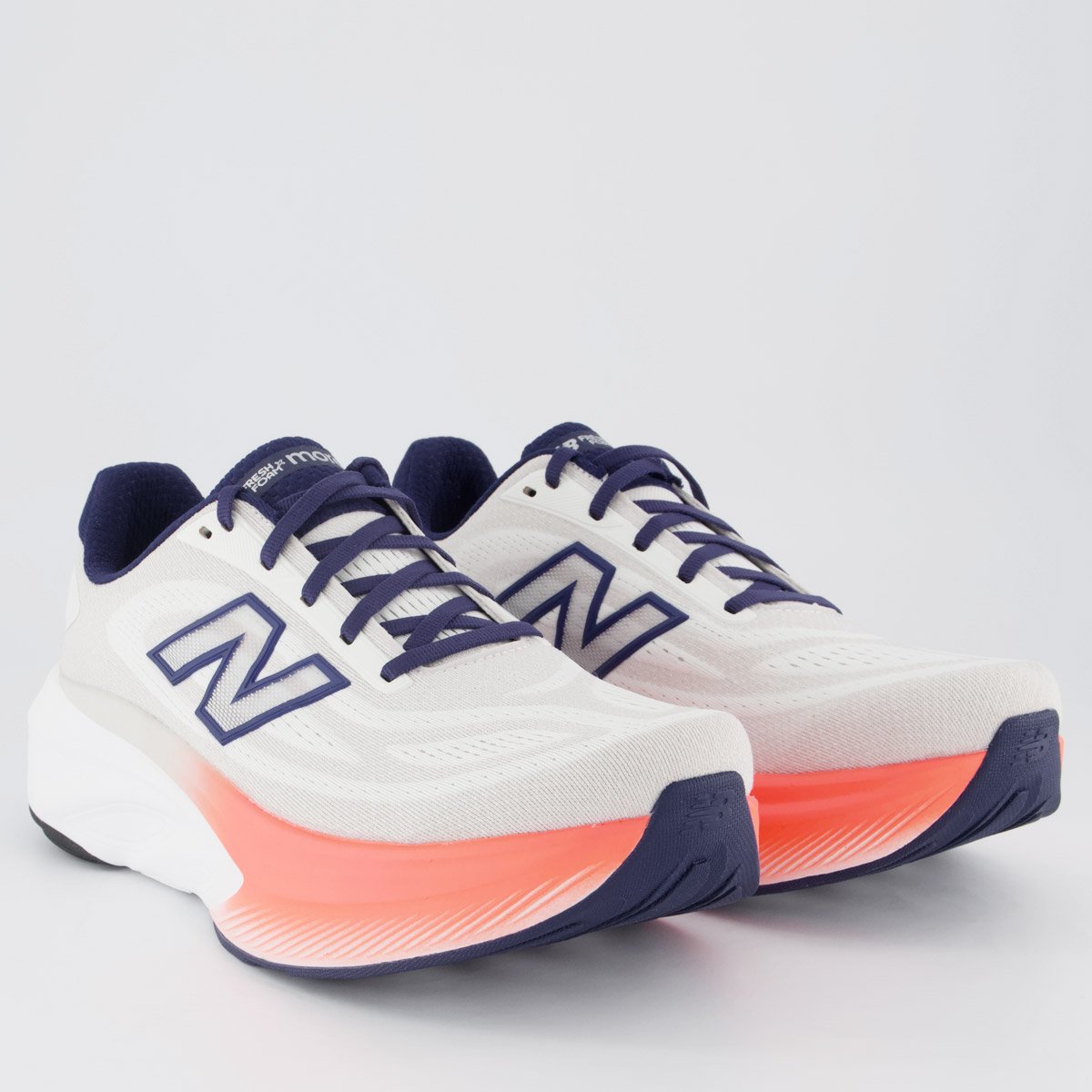 Tênis New Balance Fresh Foam X More V6 Off White Off White 2