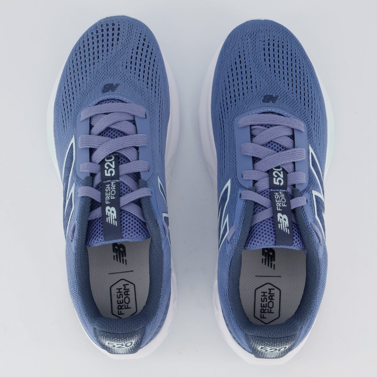 Tênis New Balance Fresh Foam 520 V9 Feminino Azul Azul 4