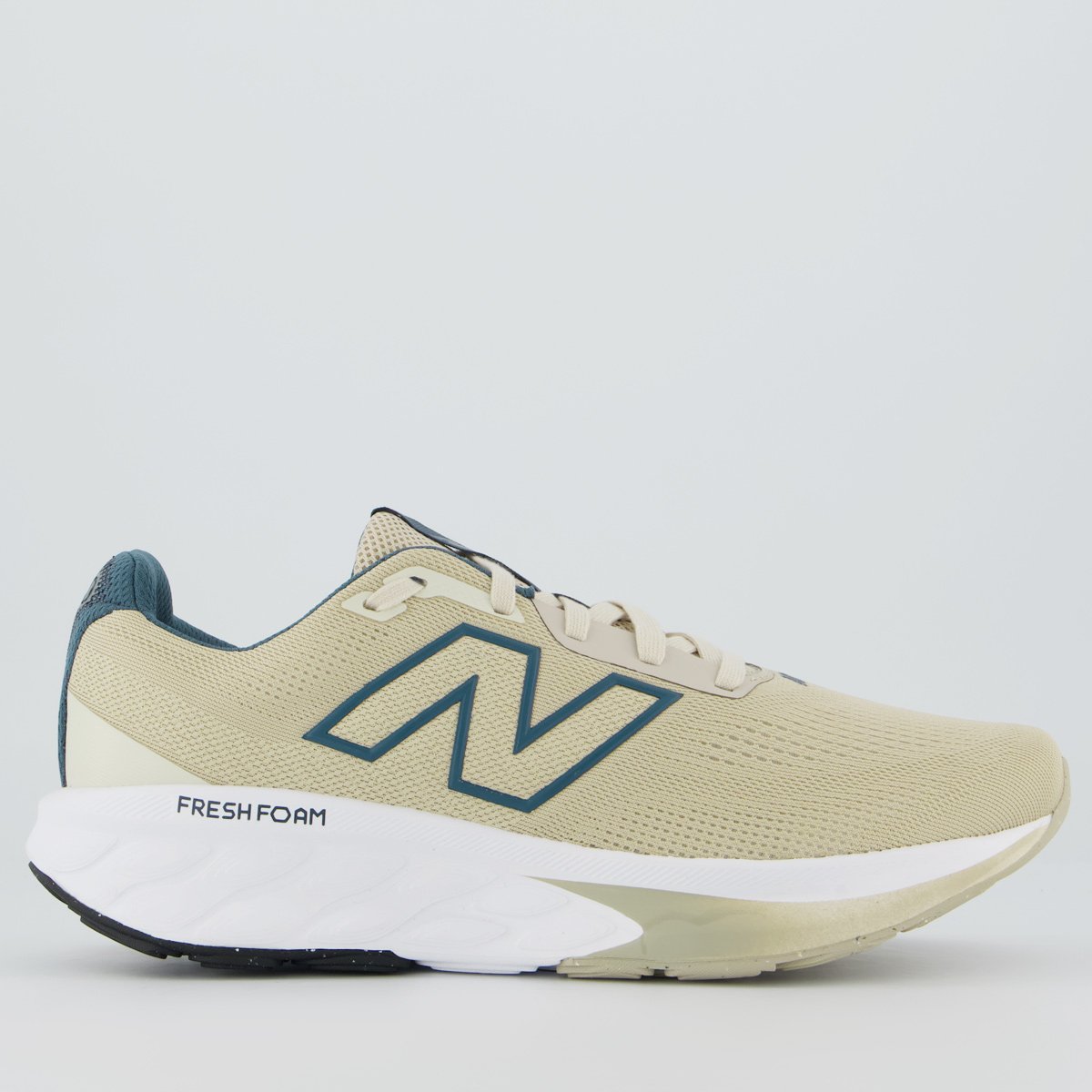 Tênis New Balance Fresh Foam 520 V9 Bege e Marinho