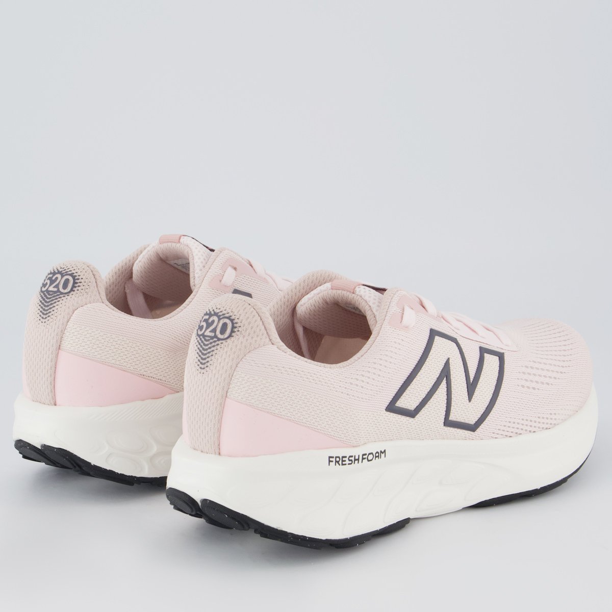 Tênis New Balance Fresh Foam 520 V9 Feminino Rosa Rosa 3