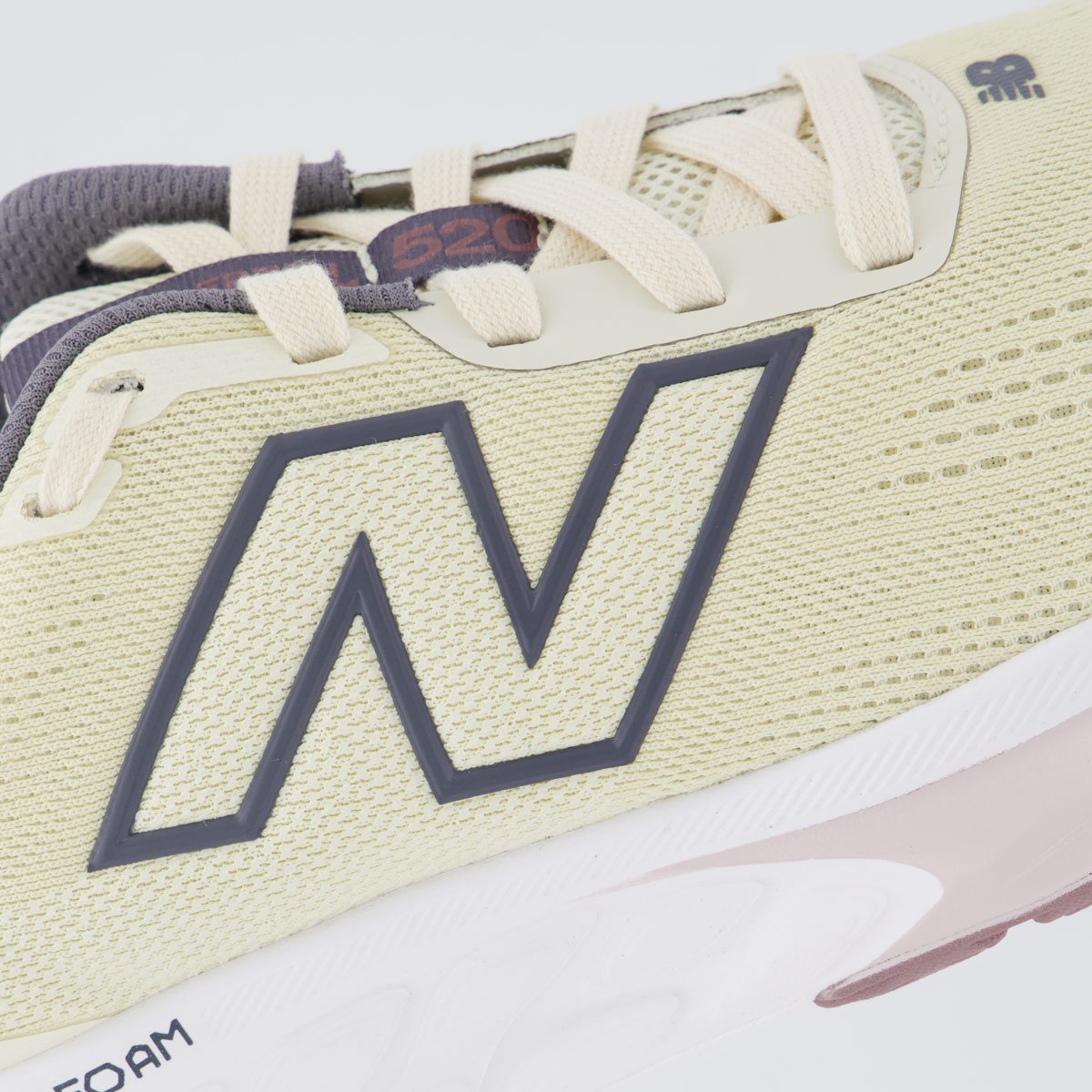 Tênis New Balance Fresh Foam 520 V9 Feminino Bege Bege 7
