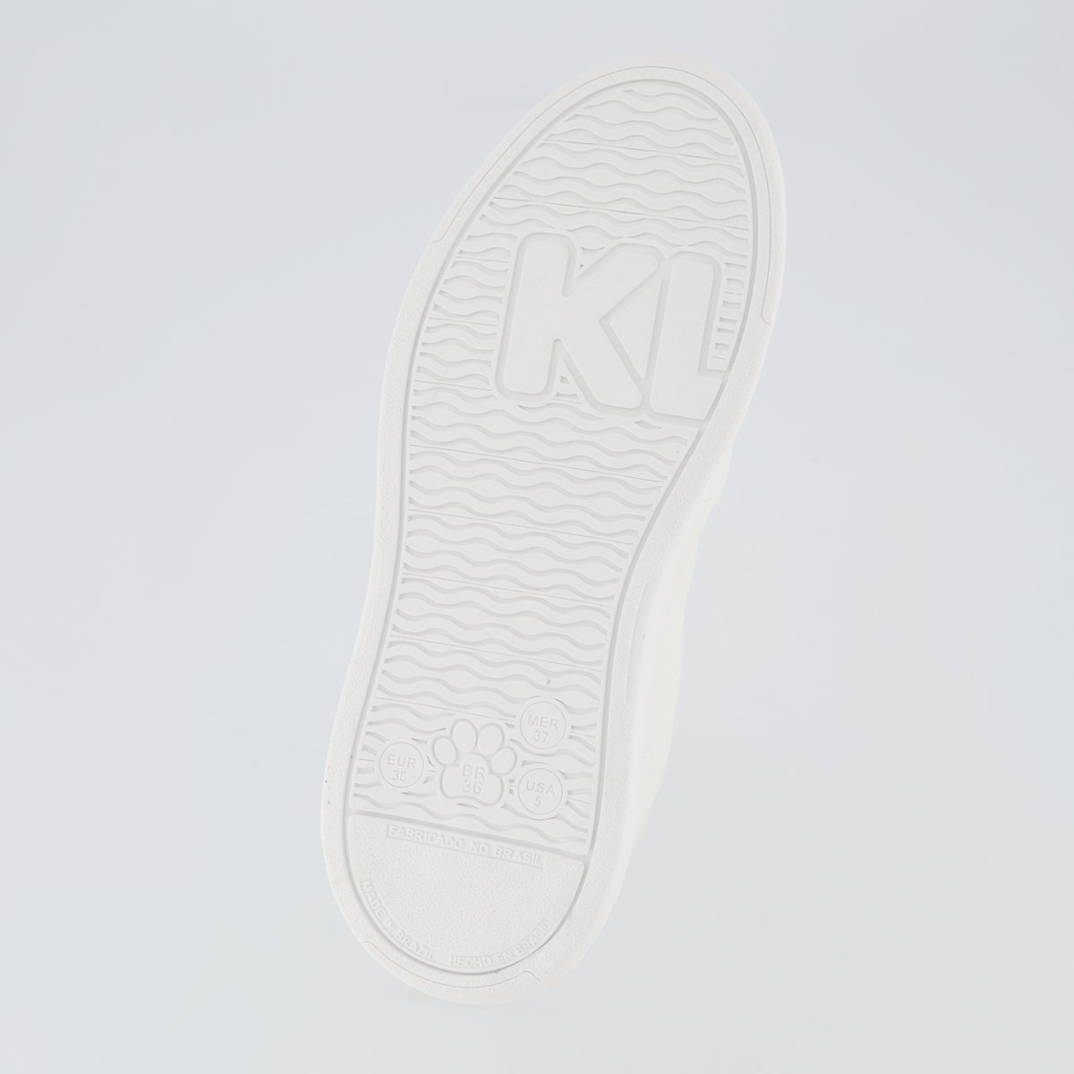 Tênis Klin Capri Kids Infantil Branco Branco 5