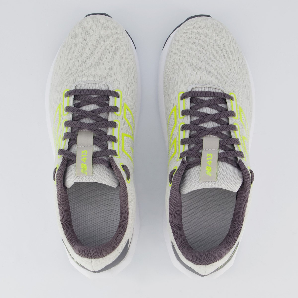 Tênis New Balance 413 V3 Cinza e Verde Cinza 4