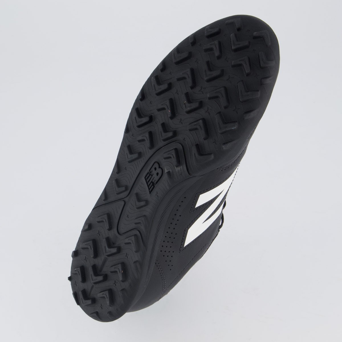 Chuteira New Balance 442 TF Society Preta e Branca Preto 5