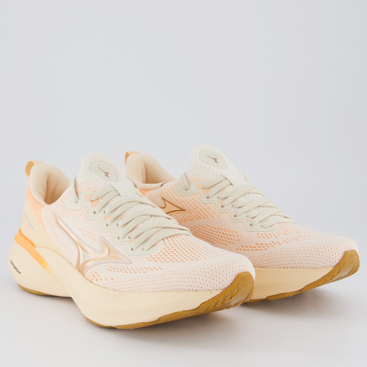 Tênis Mizuno Glow 3 Feminino Laranja Laranja 2