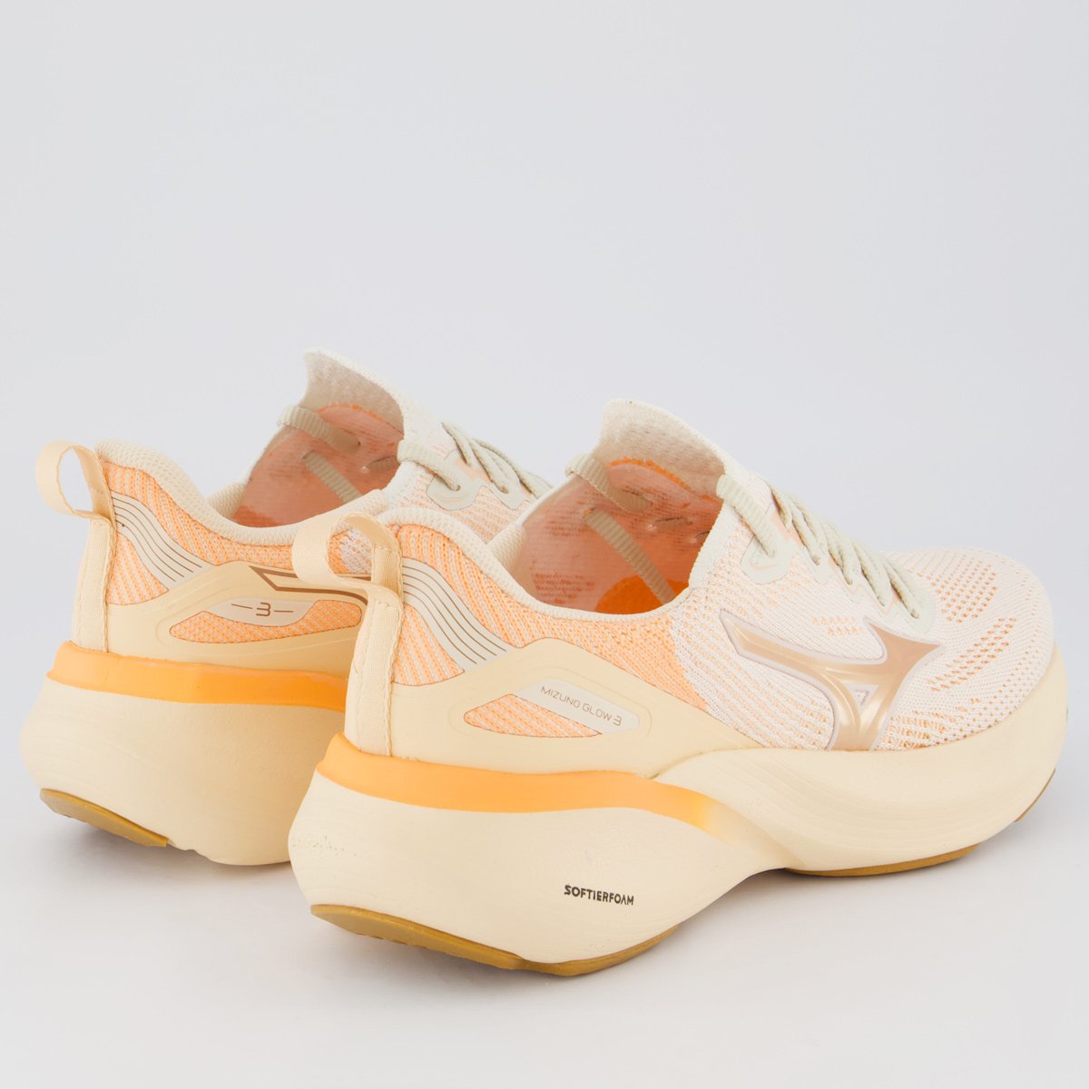 Tênis Mizuno Glow 3 Feminino Laranja Laranja 3