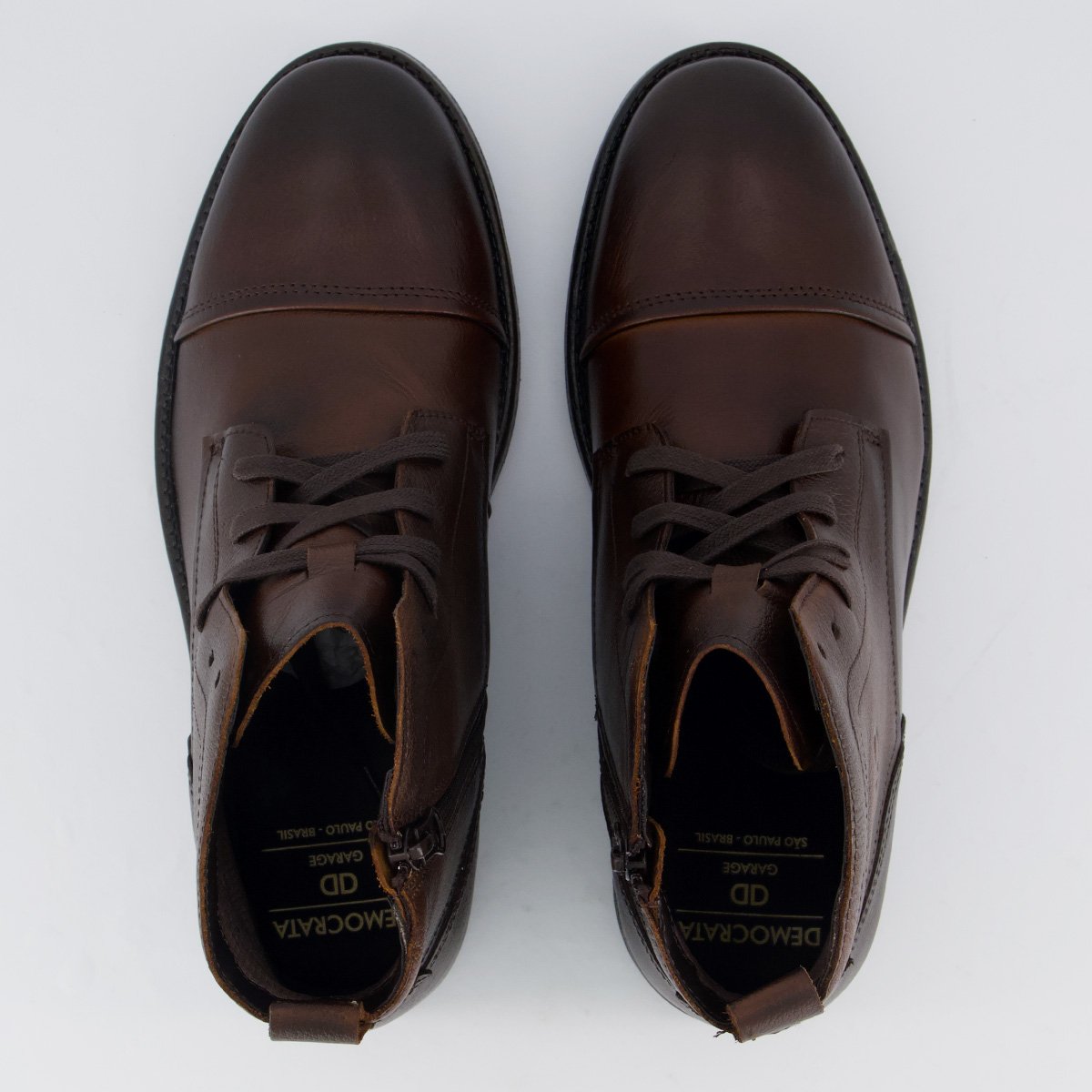 Bota Democrata Dust Mogno Marrom Marrom 4