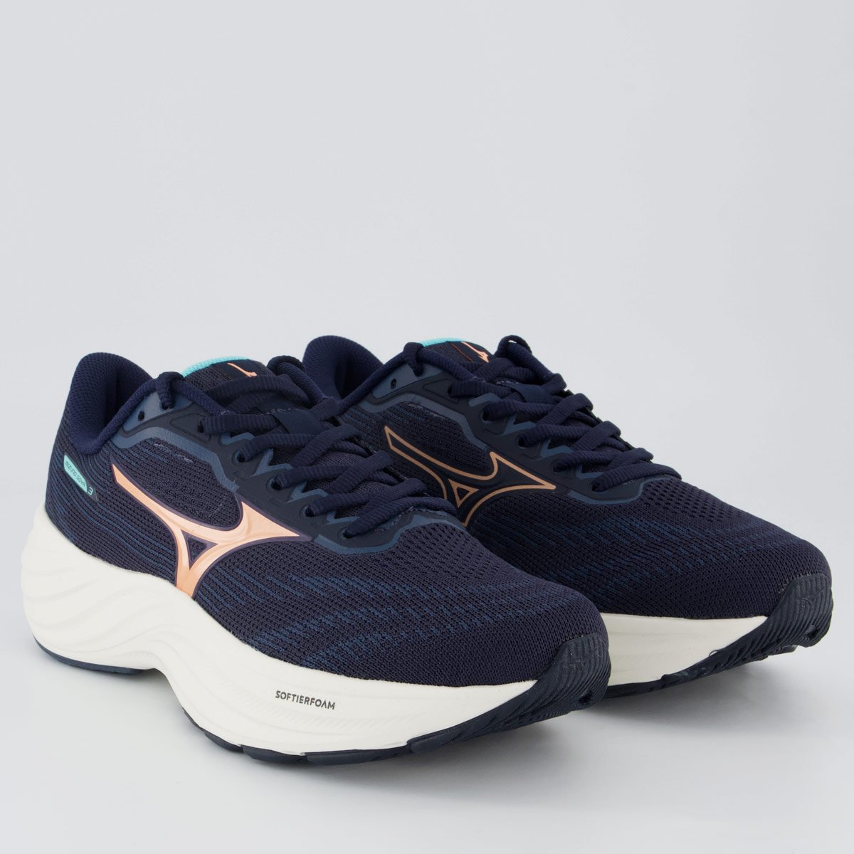 Tênis Mizuno Goya 3 Feminino Marinho Azul Marinho 2