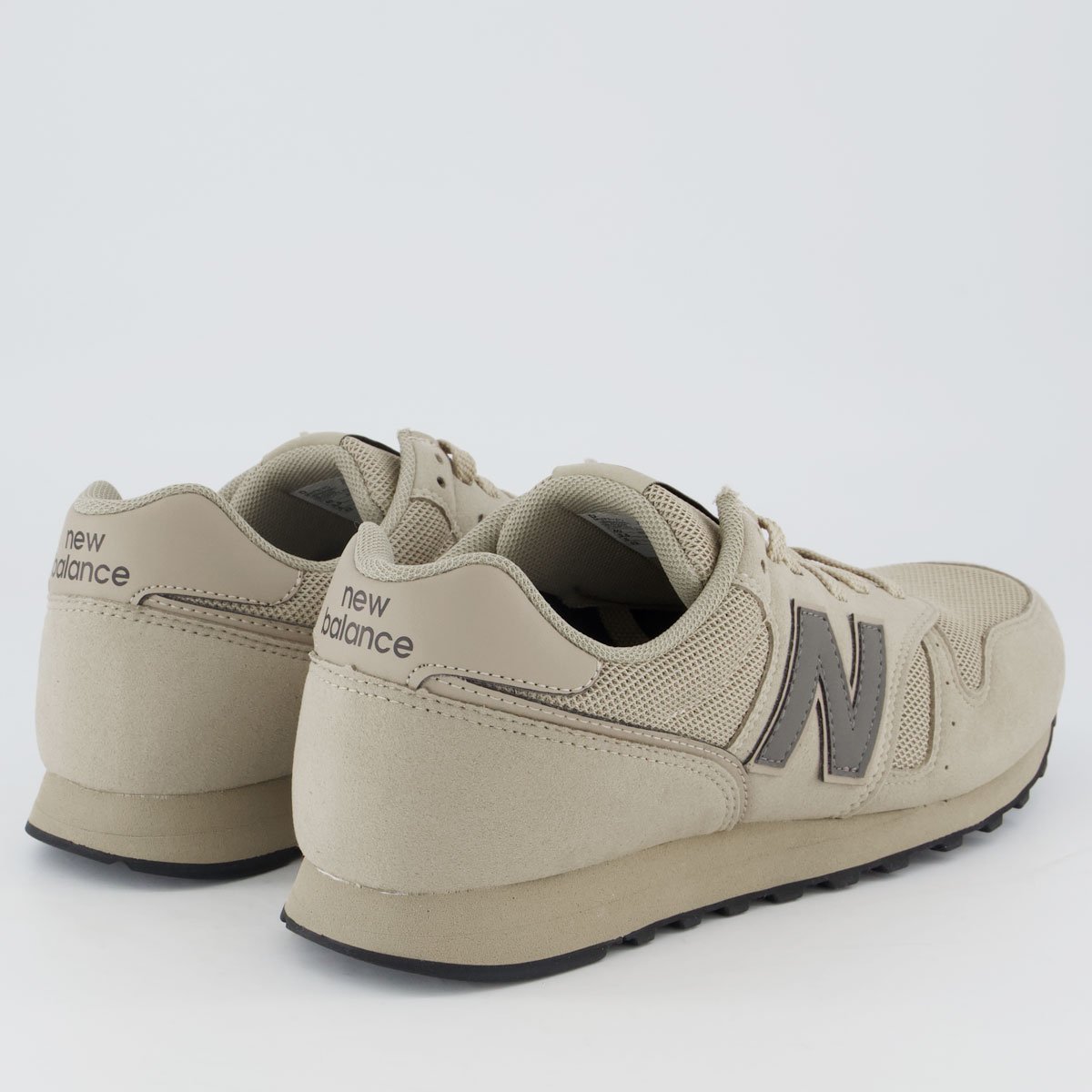 Tênis New Balance 373 V2 Bege e Cinza Bege 3