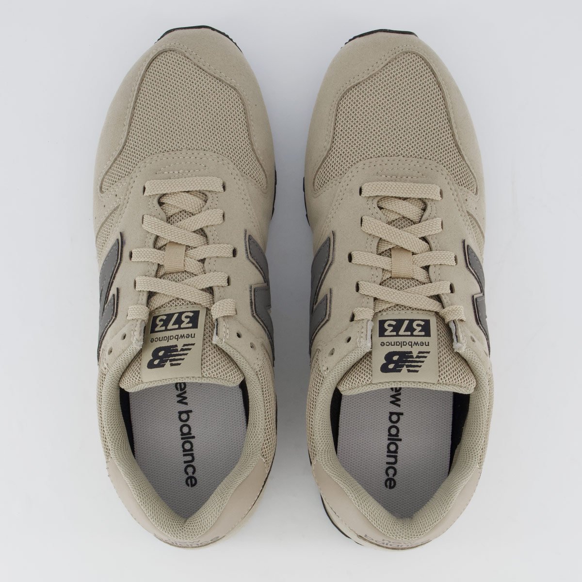 Tênis New Balance 373 V2 Bege e Cinza Bege 4