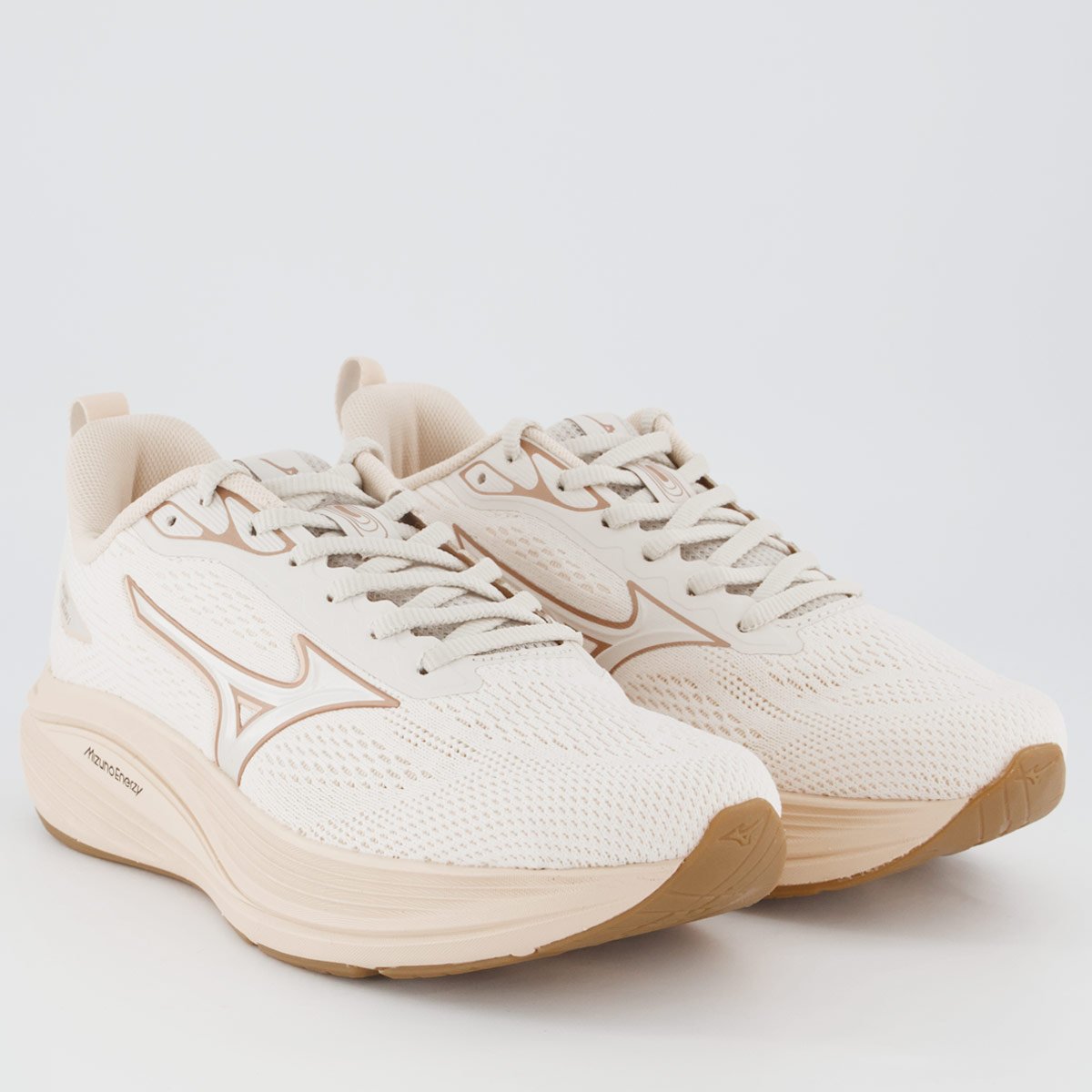 Tênis Mizuno Enigma 3 Feminino Rosa Bege 2