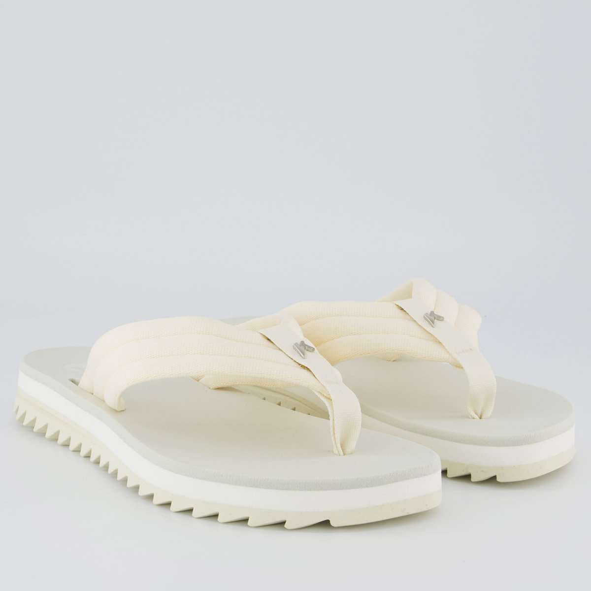 Chinelo Kenner Kyra pro Comfy Feminino Branco Branco 3