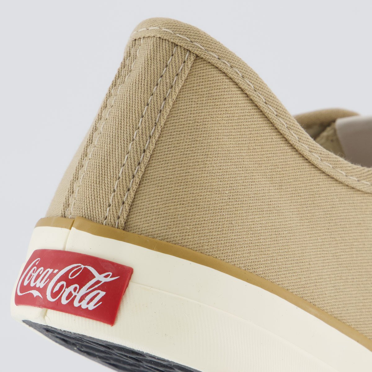 Tênis Coca Cola Stream Canvas Feminino Bege e Off White Bege 6