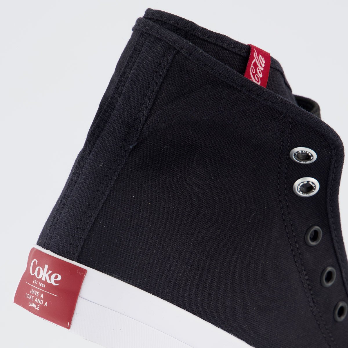 Tênis Coca Cola Steam Duble Feminino Preto Preto 6