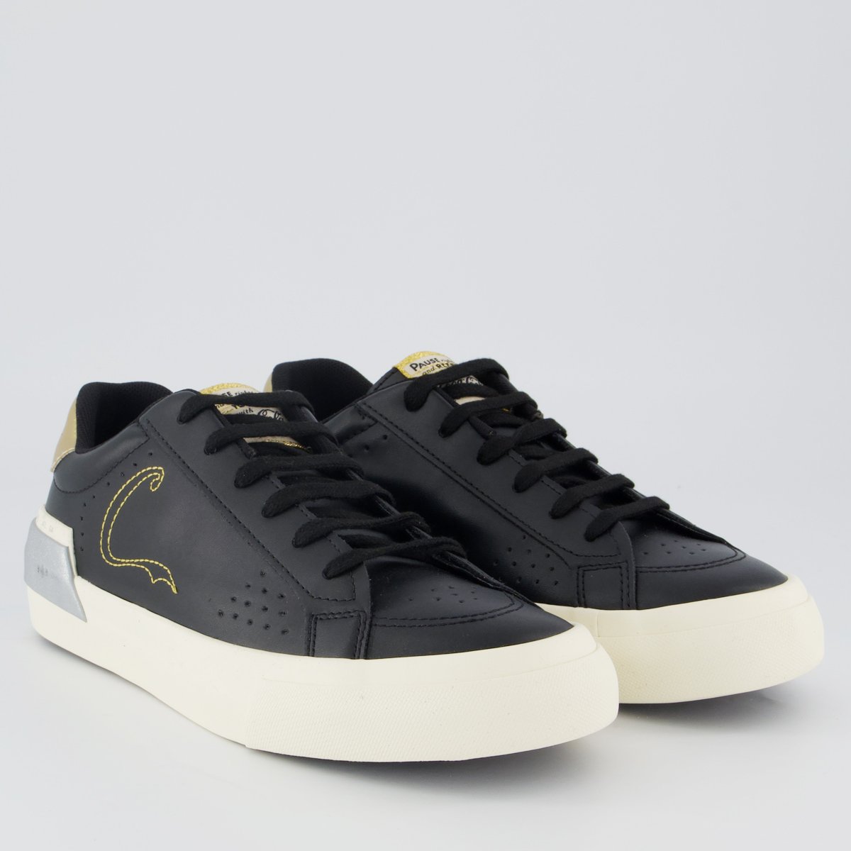 Tênis Coca Cola Lavine Town Feminino Preto Preto 2