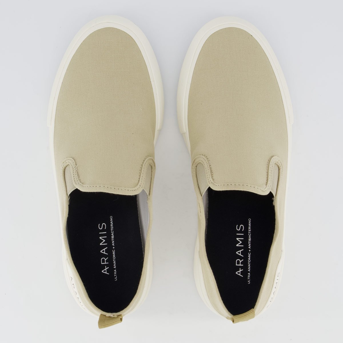 Tenis Aramis Easy Graff Canvas Bege Bege 4