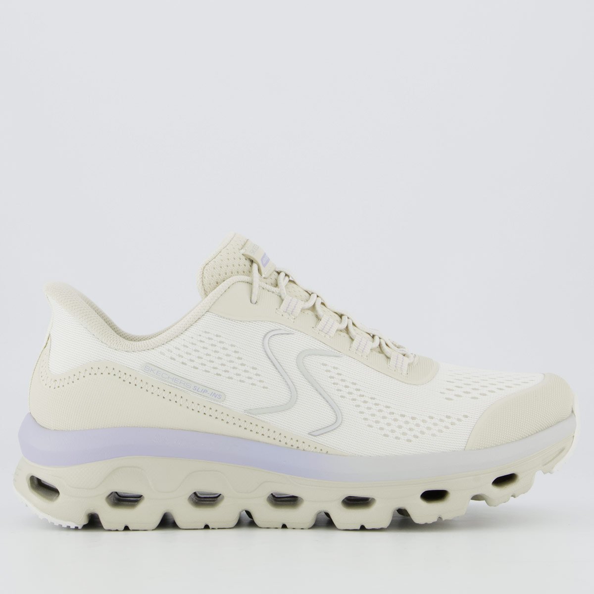 Tênis Skechers Glide-Step Sole Feminino Branco