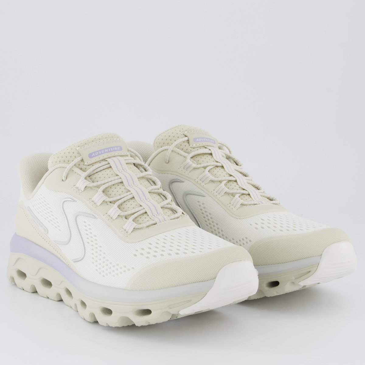 Tênis Skechers Glide-Step Sole Feminino Branco Branco 2