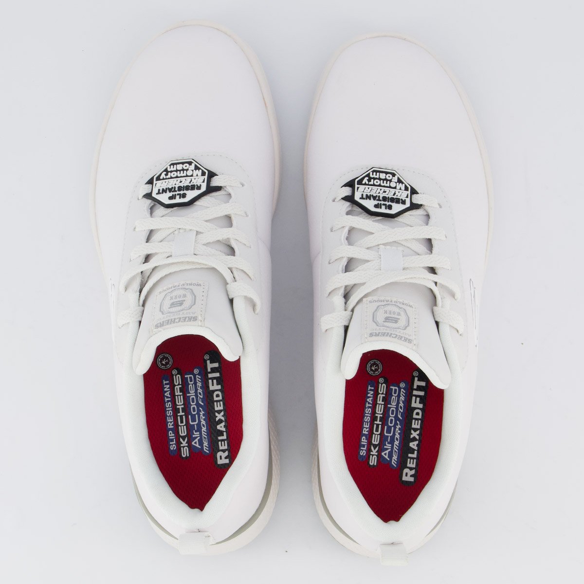 Tênis Skechers Marsing-Gmina Feminino Branco Branco 4