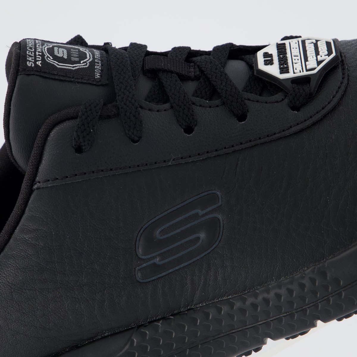 Tênis Skechers Marsing-Gmina Feminino Preto Preto 7