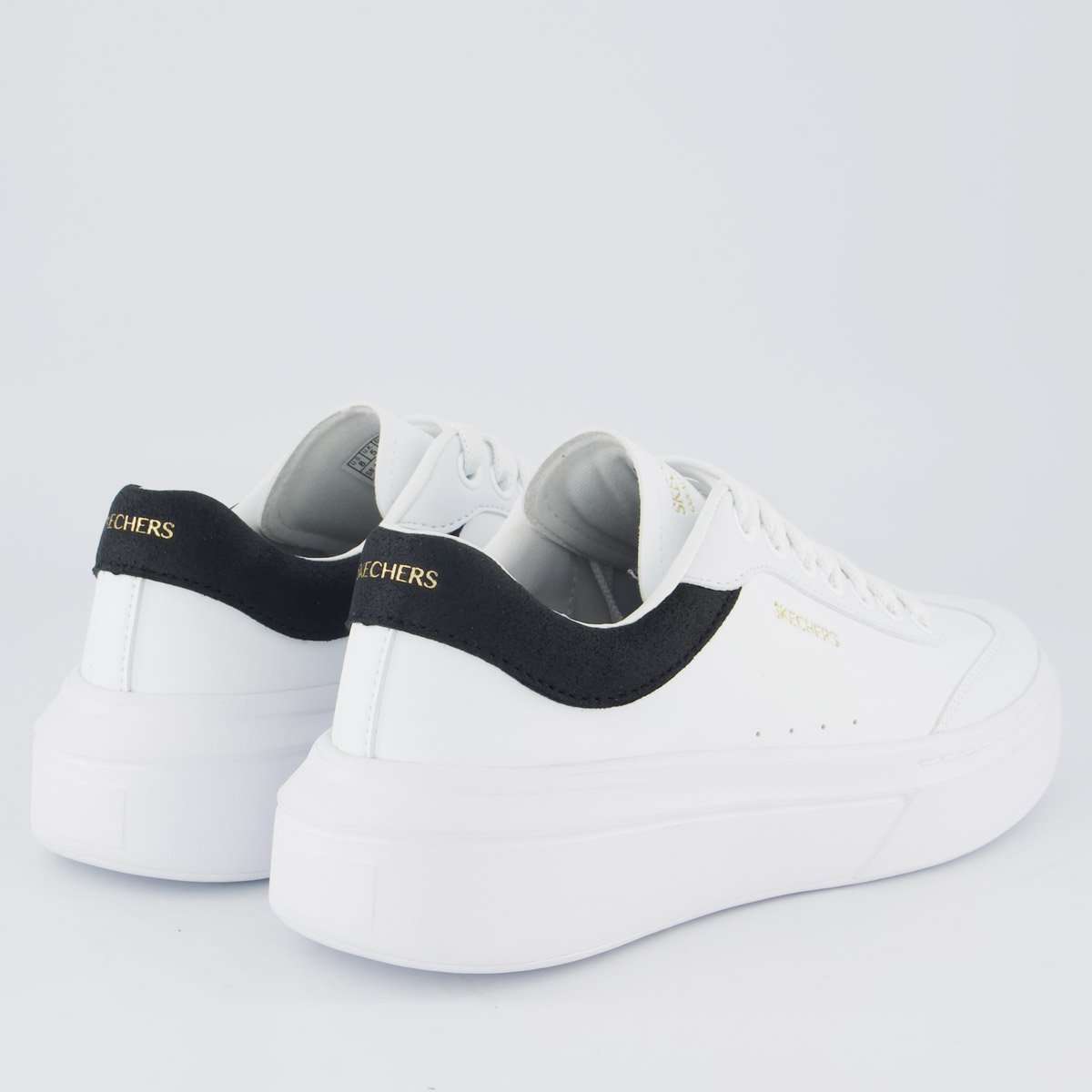 Tênis Skechers Cordova Classic Feminino Branco Branco 3