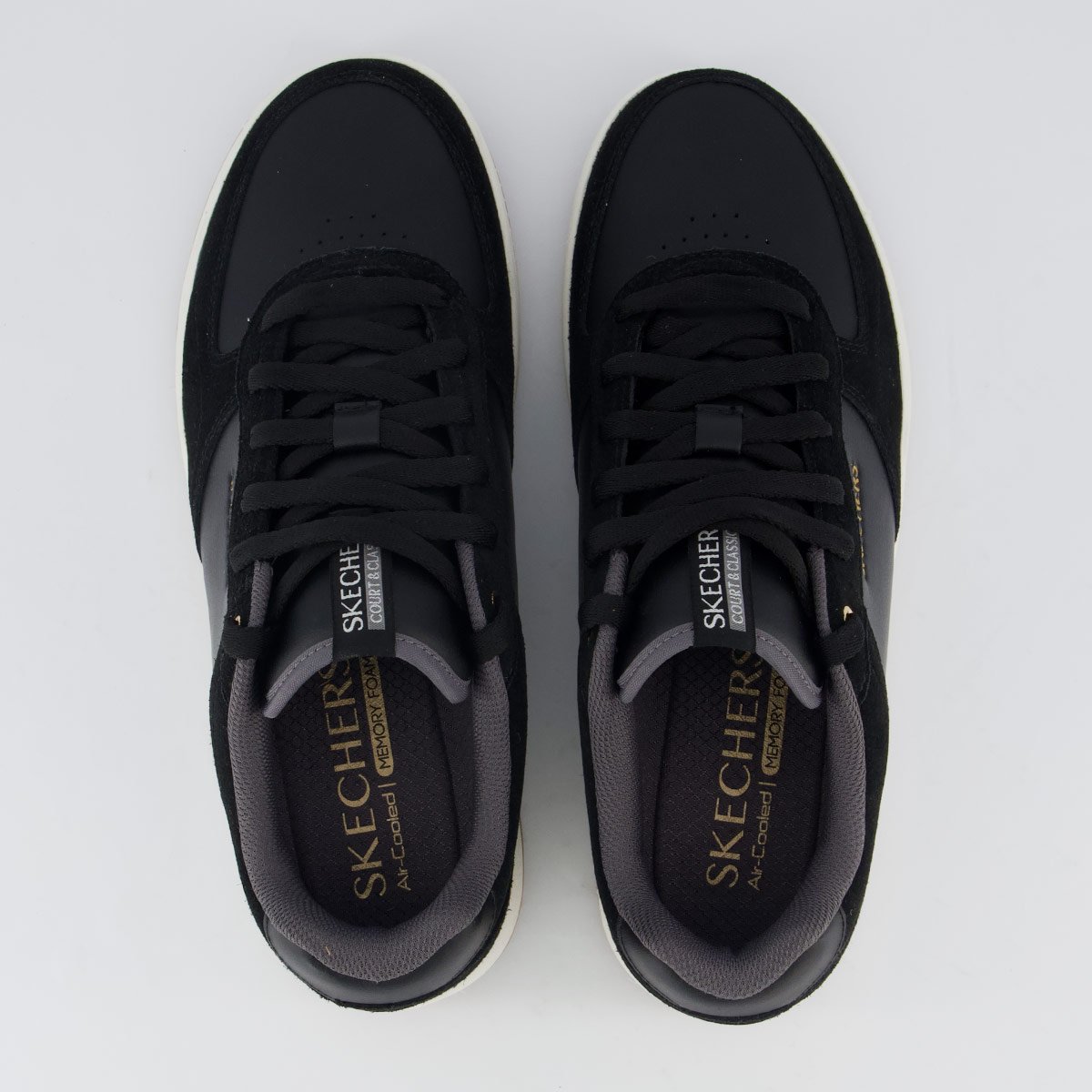 Tênis Skechers Sport Court 2.0 Preto Preto 4